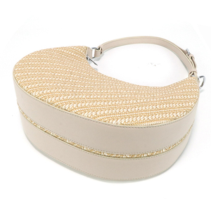 Bolso de Mano Elegante de Verano para Mujer, Estilo Media Luna, Tejido, Nuevo Modelo - Product Image 4