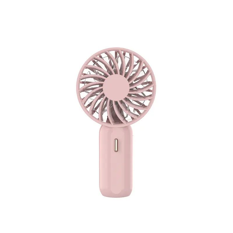 2022 New USB handheld fan portable small Mini desktop electric gift rechargeable fan