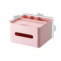 Seau de rangement multifonctionnel en plastique, style nordique, gain de place, écologique, minimaliste, couleur unie, organisateur pour table basse et coiffeuse
