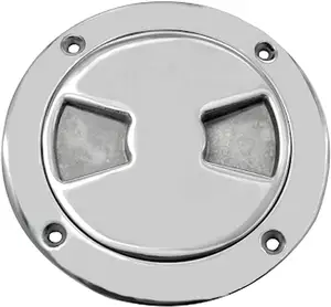 ISURE MARINE Deck Plate 6inch Stainless Steel Deck Hatch Cover Stainless Steel Inspection Hatch