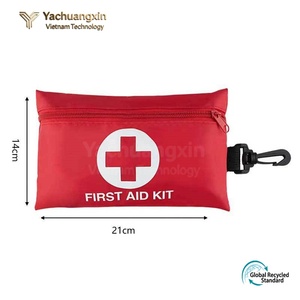 Petite trousse de premiers secours industrielle en toile pour équipement de survie en extérieur, gueules de bois et soins d'urgence - Product Image 2