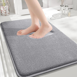 Tapis de bain antidérapant absorbant pour salle de bain, toilettes, baignoire, lavabo, paillasson, tapis lavables – Vente en gros - Product Image 1