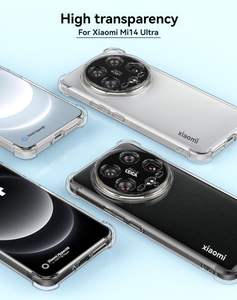 Étui de téléphone portable transparent souple antichoc de haute qualité en TPU pour <span class=keywords><strong>XiaoMi</strong></span> 14 14T Pro - Product Image 6