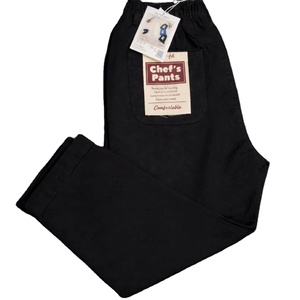 Pantalon de Chef Unisexe en Mélange Polyester Coton Tissé – Essentiel, Ample et Respirant pour Uniforme de Restaurant - Product Image 4