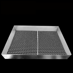 Thép không gỉ đục lỗ nhỏ giọt khay thoát nước Pan khô lưới khay lưới lọc khô giá sàng khay dây giá - Product Image 3