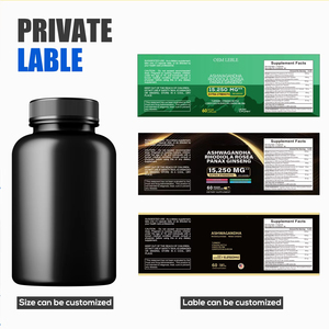 18 dalam 1 Suplemen Diet <span class=keywords><strong>Herbal</strong></span> Ekstrak Vitamin Jahe Kunyit <span class=keywords><strong>Moringa</strong></span> Ashwagandha Minyak Biji Hitam Rumput Laut 60 Kapsul - Product Image 6