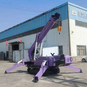 Bán chạy nhất 8ton xây dựng Spider <span class=keywords><strong>Crane</strong></span> Telescopic Boom Crawler <span class=keywords><strong>Crane</strong></span> Spider <span class=keywords><strong>Crane</strong></span> - Product Image 4