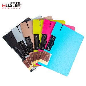 Huajie bán buôn A4 Pp Có thể gập lại clipboard dọc ngang thư mục tập tin thi giữ giấy họp tài liệu hóa đơn Chất kết dính - Product Image 1