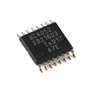 (Analoge Schakelaars, Multiplexers, Demultiplexers) Flychip 74hc4052pw-q100, 11 TSSOP-16 Elektronische Componenten Geïntegreerd Circuit