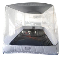 Abri de voiture gonflable transparent d'intérieur, tente bulle, garage, carport durable, housse de protection gonflable pour voiture