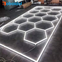 Boboidol Fabricant de luminaires muraux et de plafond en nid d'abeille personnalisés, luminaires hexagonaux, luminaires hexagonaux pour garage, luminaires LED hexagonaux