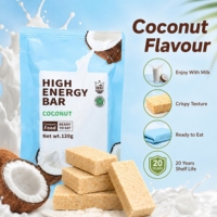 Biscuits Comprimés à la Noix de Coco en Gros, Ration Alimentaire d'Urgence HALAL, Saveur Tropicale, Biscuits de Survie, Approvisionnement Direct Usine