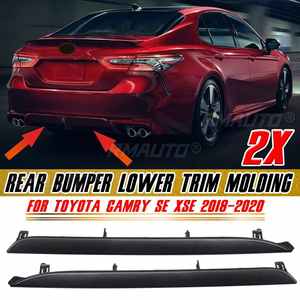 Left+Right <b>Car</b> Rear Bumper <b>Diffuser</b> Lip Spoiler <b>for</b> Toyota <b>for</b> Camry SE XSE 2018-2020 Rear Bumper Protector Splitters Body Kit - Product Image 1