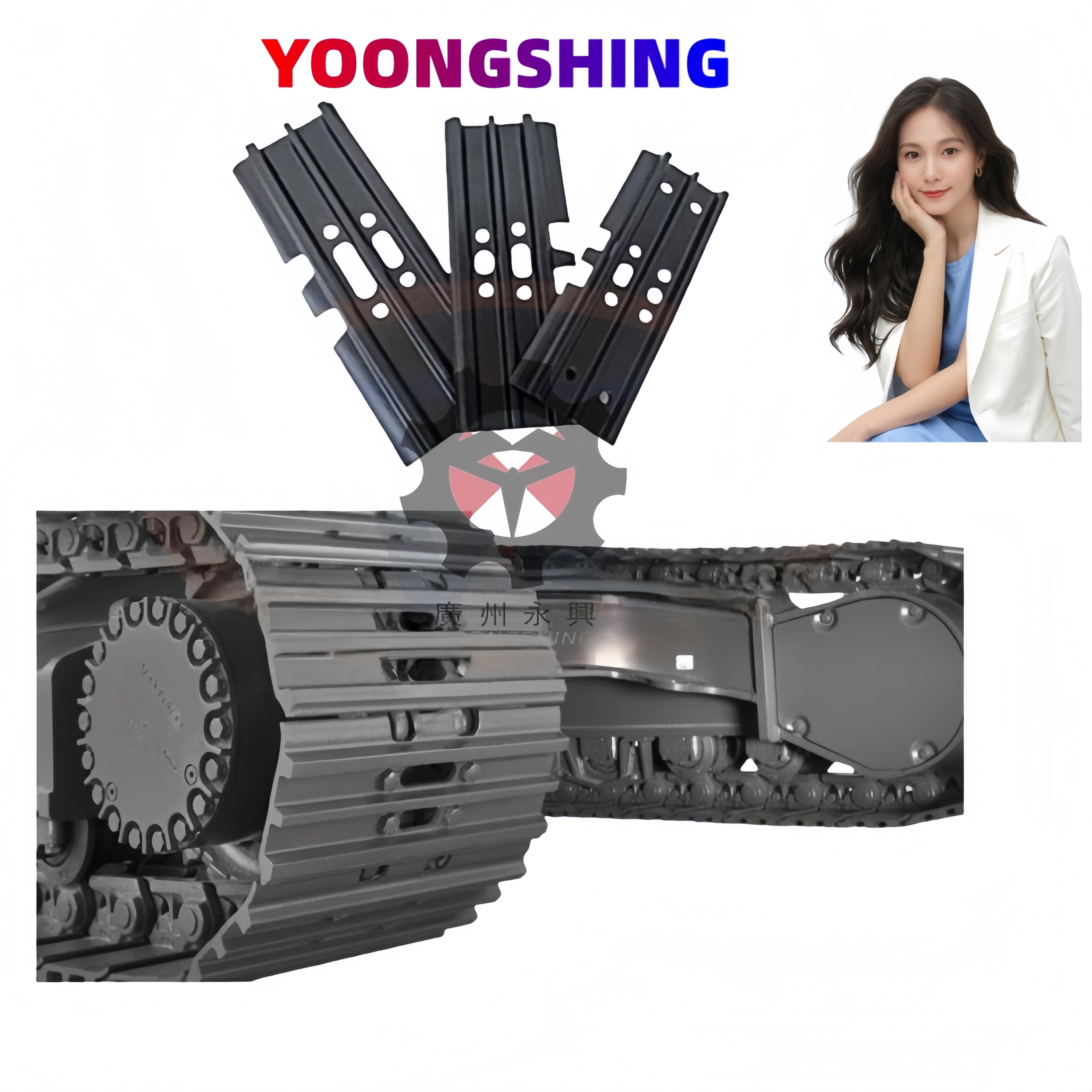 Ходовая Часть Гусеницы SK40 SK60 SK60-3 SK75 SK100 SK120 SK135 SK150 SK160 SK200 SK200-3 для гусеничных деталей экскаватора