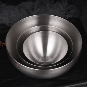 Bol <span class=keywords><strong>Ramen</strong></span> multifonctionnel en acier inoxydable doré 201 cuisine haute capacité Restaurant Maison Salade Fruits Riz Bols - Product Image 5
