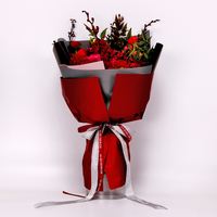 Mini papier d'emballage de fleurs style coréen, 40x45cm, 10 pièces, emballage, bouquet pour fleurs