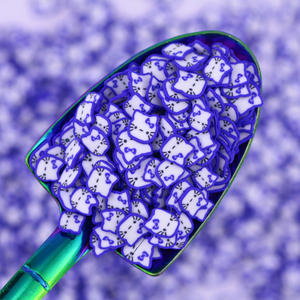 Figuras de personajes de bolas de animales, rodajas de <span class=keywords><strong>arcilla</strong></span> polimérica, animales amarillos para limo, manualidades, arte de uñas, juguetes para niños, Vasos - Product Image 6