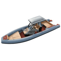 Bateau de plaisance de 9,6 m, bateau offshore Orca Hypalon & Sunbed, bateau pneumatique rigide (RIB)