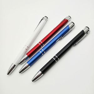 16 Promotional Stationery Logo Custom Colorful Ballpoint Pen Wholesale Black <b>Green</b> <b>Gift</b> Plastic Pen for Hotel - Product Image 2