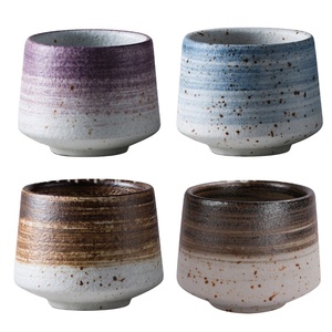Tasse à eau glacée en céramique, de petite taille, style rétro <span class=keywords><strong>japonais</strong></span>, avec <span class=keywords><strong>Logo</strong></span> personnalisé, pour le café - Product Image 1
