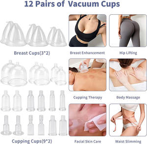 Machine Électrique Colombienne de Thérapie par Vide pour Aspiration, <span class=keywords><strong>Massage</strong></span> Mammaire, Grossissement des Fesses et Cuplifting - Product Image 2