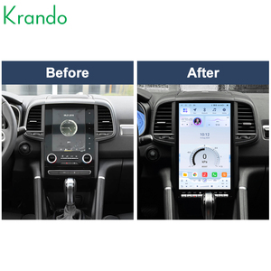 Krando 14,5 pouces, autoradio Android de style Tesla, navigation GPS, pour Renault Koleos Megane 4 2017-<span class=keywords><strong>2019</strong></span>, Carplay, autoradio multimédia - Product Image 4