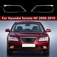 Coque transparente avant pour phare et boîtier de phare pour Hyundai Sonata NF 2008-2010