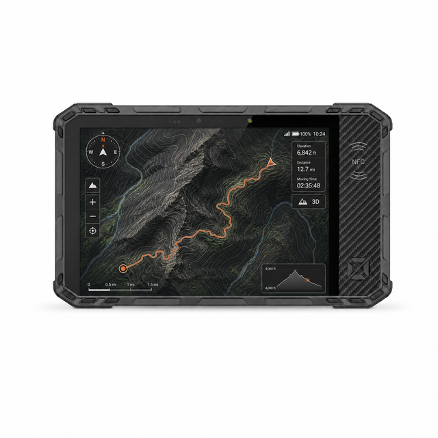 5G Rugged Tablet Android 8 10.1 Inch Industrial Tablet PC NFC 1D 2D Barcode Scanner Waterproof Dustproof Wholesale Lcd Display