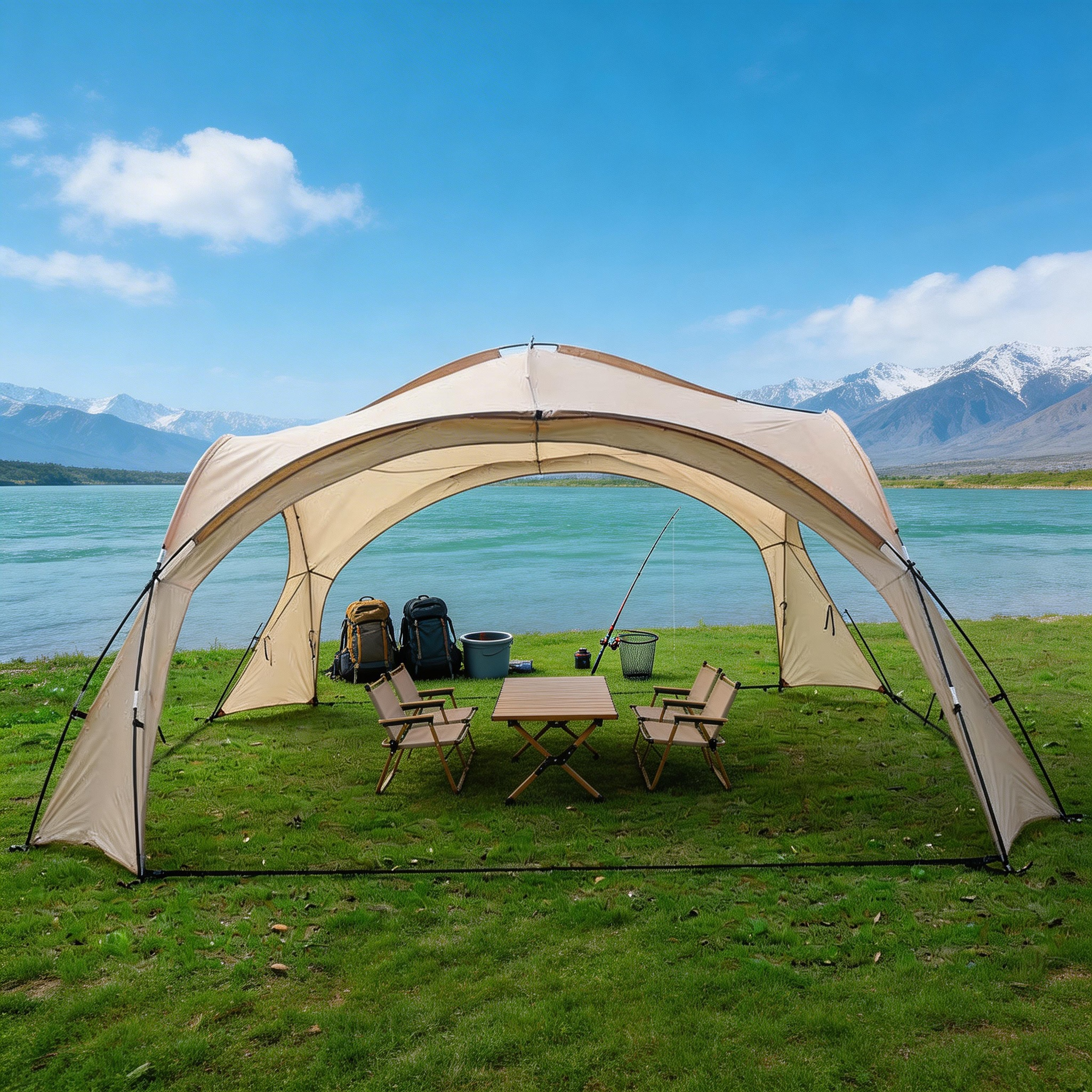 Couleur B - Auvent (sans les parois latérales)