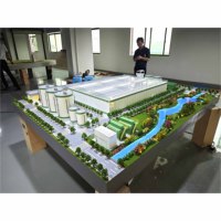 Modèle architectural moderne en plastique imprimé en 3D pour l'immobilier, pour la conception d'appartements, d'hôtels et de villas