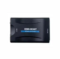 WISTAR 1080P HDMI vers péritel HDMI Convertisseur vidéo Adaptateur audio avec câble USB pour Box TV
