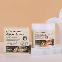 Champú Orgánico Personalizado de Marca Privada Contra la Caída del Cabello, Champú y Acondicionador de Jengibre para el Crecimiento del Cabello y para Cabello Fino