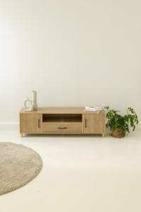 Offre spéciale d'usine, meubles de salon modernes, nouveauté, meuble TV à panneaux de particules avec tiroirs - Product Image 4