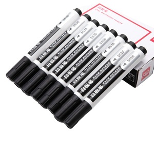 Deli Whiteboard Marker S536 Black Erasable Meeting Room Use - Product Image 5