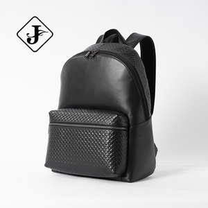 Sacs à <span class=keywords><strong>dos</strong></span> personnalisés en cuir de vache véritable pour hommes, sac à <span class=keywords><strong>dos</strong></span> noir tendance, sac à <span class=keywords><strong>dos</strong></span> d'affaires en cuir véritable pour hommes, sac pour ordinateur portable - Product Image 1