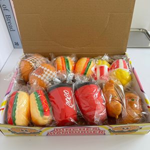 Set Famiglia di Giocattoli a Lenta Risalita: Hamburger, Cola, Patatine Fritte, Pollo Fritto (Simulazione) - Product Image 5