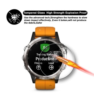 Đối Với Garmin Fenix 5 Bảo Vệ Màn Hình, 2 Gói Anti-Vân Tay Tempered Glass Đồng Hồ Bảo Vệ Màn Hình Phim Đối Với Garmin Fenix Nối Tiếp 5 - Product Image 4