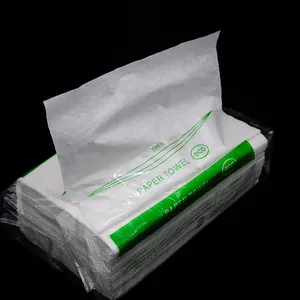 Custom V/N Fold Virgin Wood Pulp Hand Towel Commercial Hotel Toilet Hand Drying Paper Towel Serviettes 1 Ply/2 Ply Paper Towel