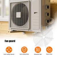 Grille de protection de ventilateur CVC en treillis métallique galvanisé à chaud, conception précise de haute qualité, durable et facile à installer