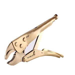 Pinces de serrage industrielles non magnétiques et sans étincelles, divers types, 10 pouces, en bronze d'aluminium, outils de coupe avec service OEM - Product Image 1