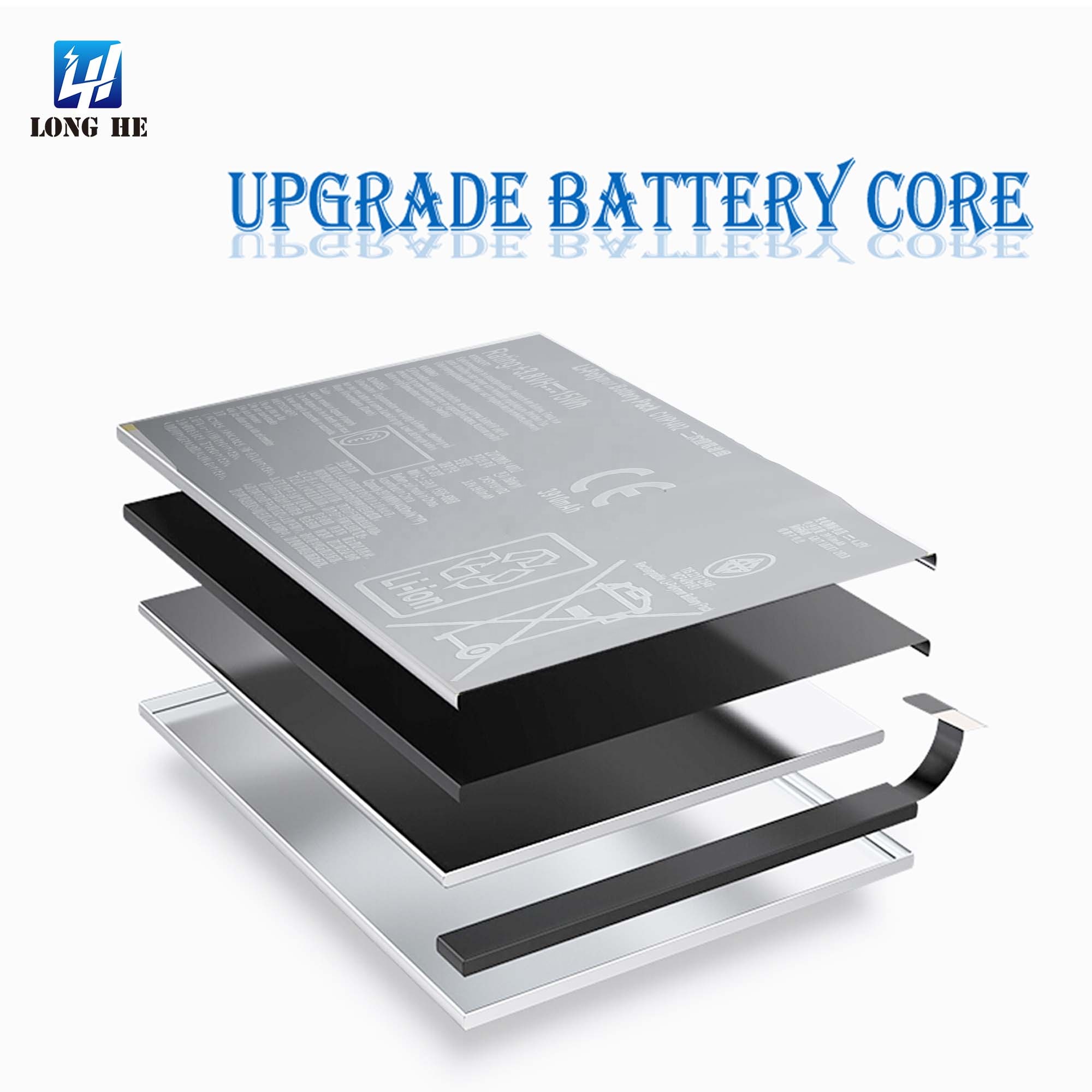 Vhbw Batteria Ricambio Per Asus ME372CG, PadFone 7, FonePad 7 | 3950mAh, 3,8V, Li-Poly | Sostituisce C11P1310
