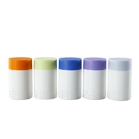 Flacon de 120 CC en PE coloré pour compléments alimentaires et médicaments, avec bouchon à vis, pour comprimés et capsules de vitamines, de taurine et de calcium