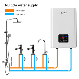 <span class=keywords><strong>Chauffe</strong></span>-<span class=keywords><strong>eau</strong></span> instantané sans réservoir 8000W multi-points 220V pour salle de bain et cuisine - Product Image 1