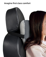 Fabricant OEM ODM Oreiller pour appuie-tête Oreiller en mousse à mémoire de forme Oreiller pour le cou de voiture Oreiller de relaxation cervicale léger pour les conducteurs de voitures