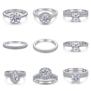 2025 thiết kế mới sterling bạc 925 đồ trang sức Cubic Zirconia ngăn chặn gỉ nhẫn cho phụ nữ - Product Image 1