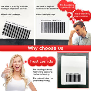 Adaptateur CarPlay sans fil USB 2-en-1 en métal et verre, dernière version, pour Android Auto et Mini CarPlay - Product Image 4