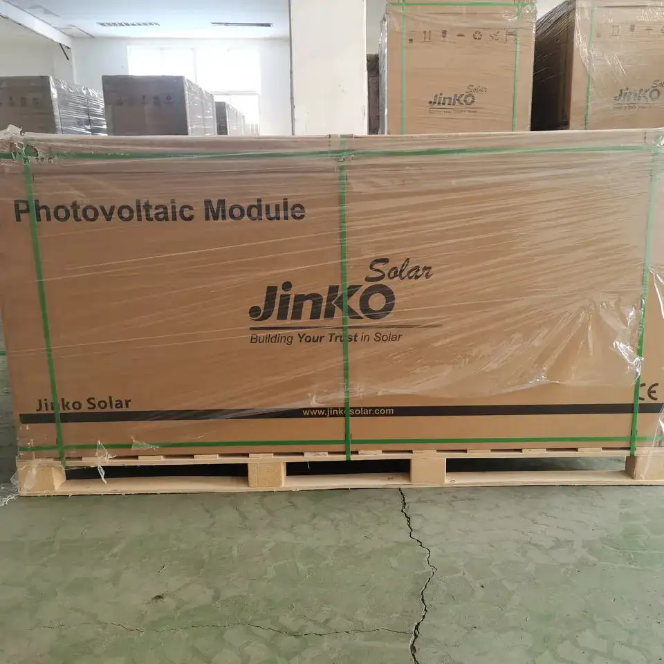 Longi Jinko Ja Trina China stock paneles solares 550W panel fotovoltaico de alta eficiencia jinko panel solar 540W 550W Precio de celda potente