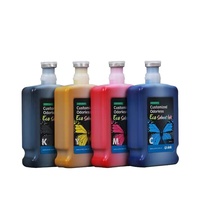 Encre éco-solvant inodore de haute qualité pour XP600 dx5 dx7 i3200 encre éco-solvant pour imprimante à jet d'encre