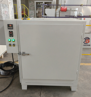 Four de Cuisson Industriel Mini pour Revêtement en Poudre TG Brand Laboratory, Chauffage Électrique 300 Degrés, Moteur Multi-Tension (110V/220V/380V)