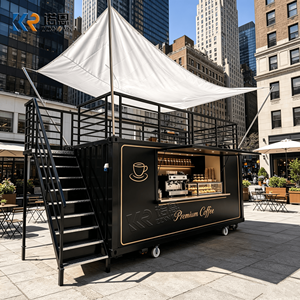Standard Container Mobile Kitchen Food Truck Commercial Restaurant Bar Catering Trailer - Product Image 4